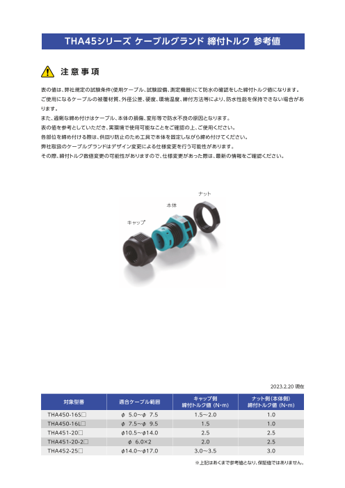 カタログの表紙