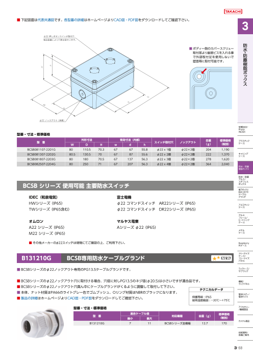 カタログの表紙