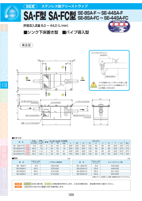 カタログの表紙