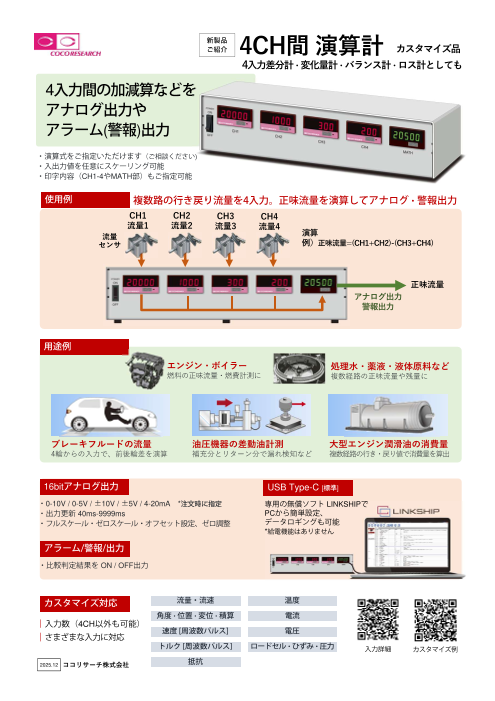 カタログの表紙