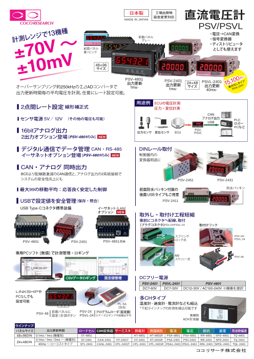 カタログの表紙