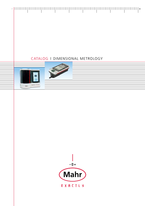 Mahr 測定機器・測定機械 総合カタログ（マール・ジャパン株式会社）のカタログ無料ダウンロード | Apérza Catalog（アペルザカタログ）  | ものづくり産業向けカタログサイト