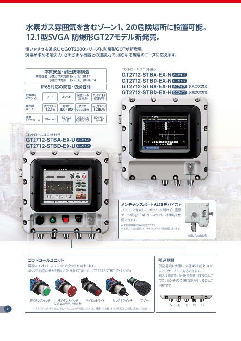 三菱電機GOT2000 GT2712-STBA 液晶パネル操作盤 - PC/タブレット