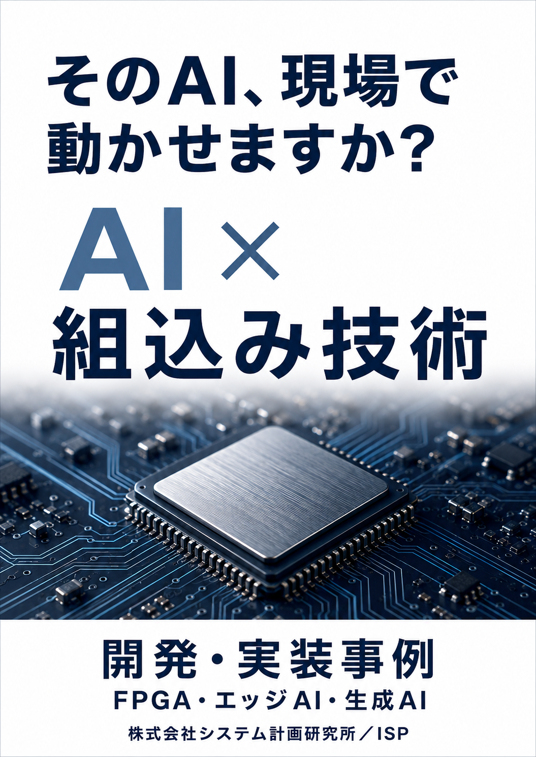 エッジAI・FPGA実装の受託開発｜AIを装置に組み込み、PoCから製品化まで一貫支援｜AMD FPGA・NVIDIA Jetson対応／AIモデル軽量化／オンプレミス生成AI・RAG