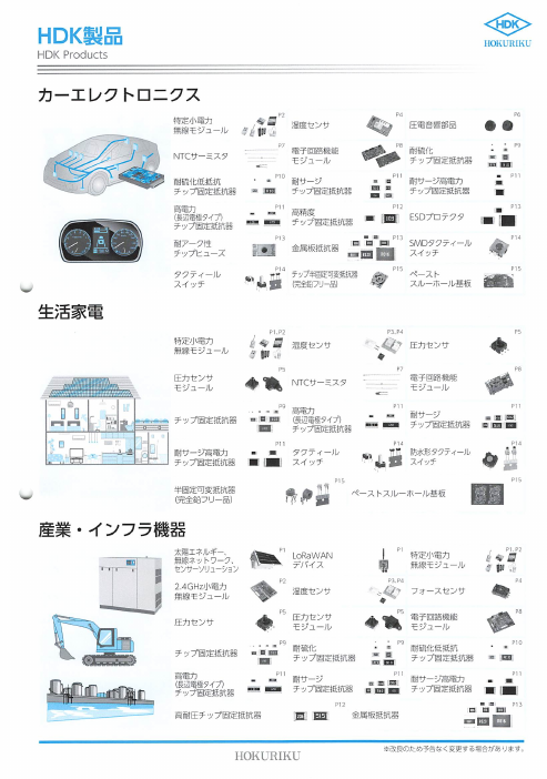 カタログの表紙