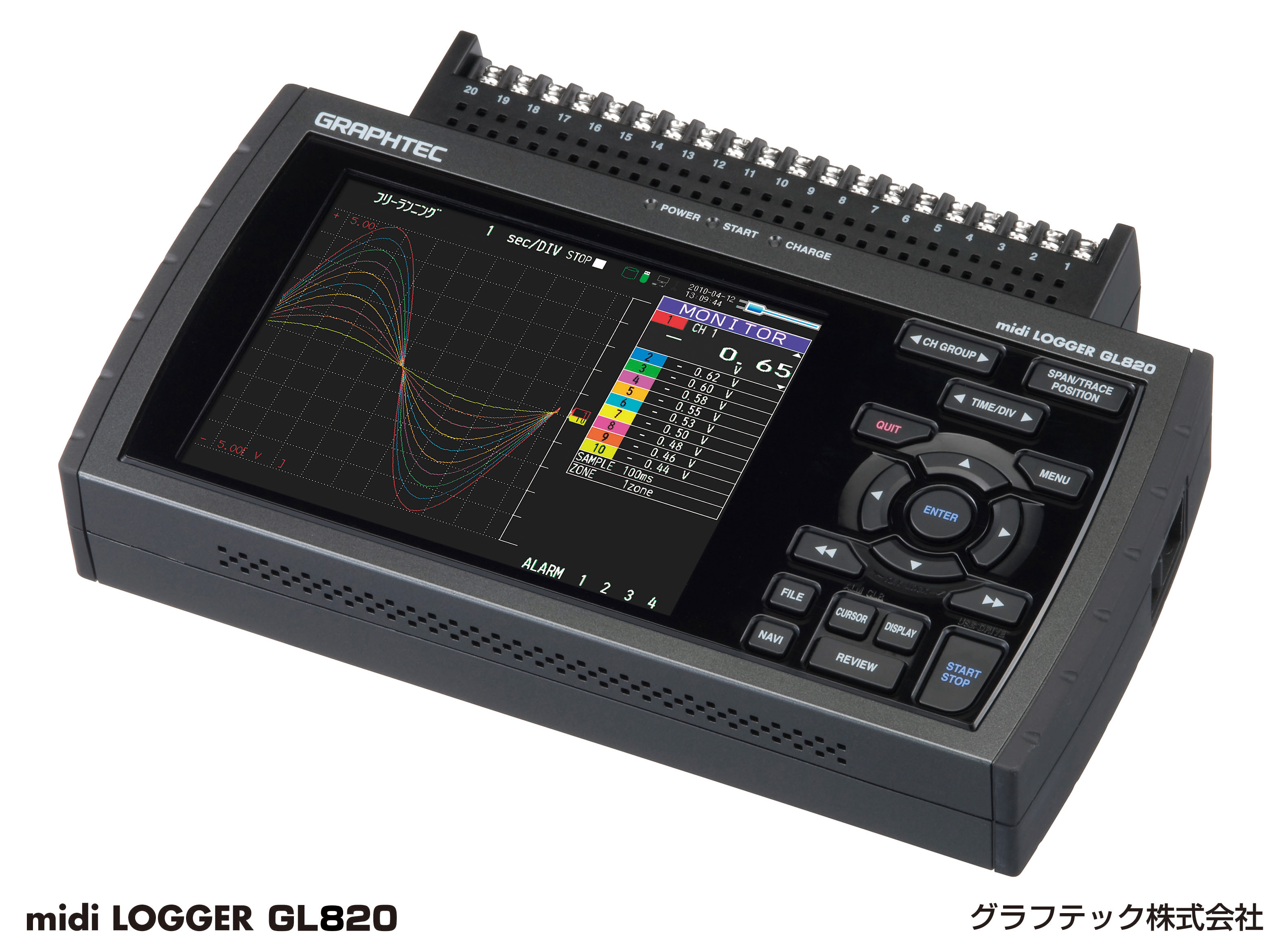 midi LOGGER GL820（グラフテック株式会社）の製品情報 | Apérza
