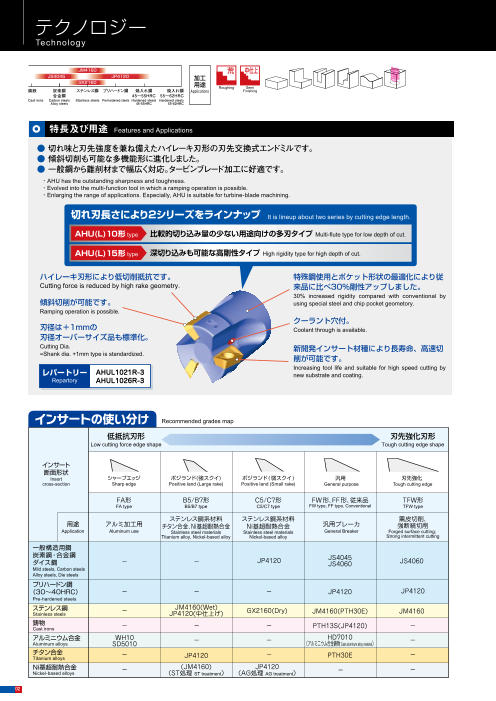 カタログの表紙