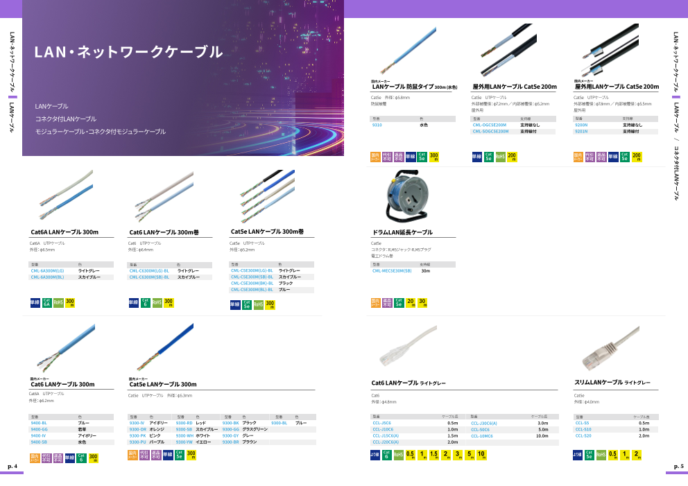 カタログの表紙