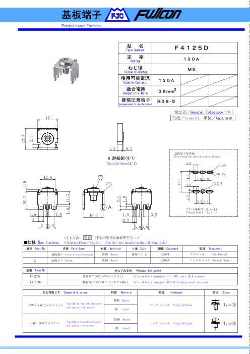 カタログの表紙
