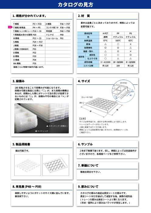 カタログの表紙