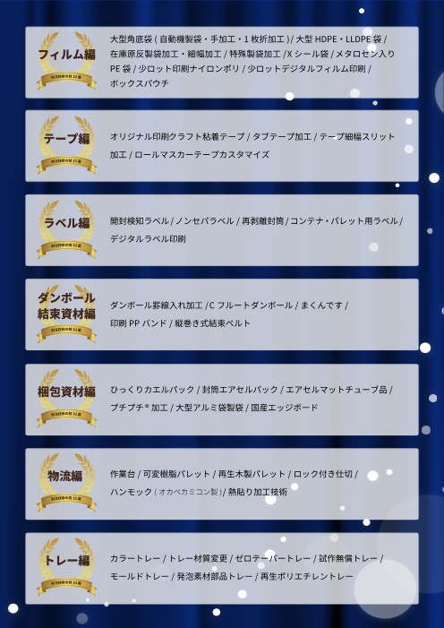 カタログの表紙