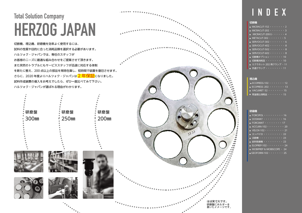 Aria　ホゾ研磨機 ハルツォク・ジャパン株式会社