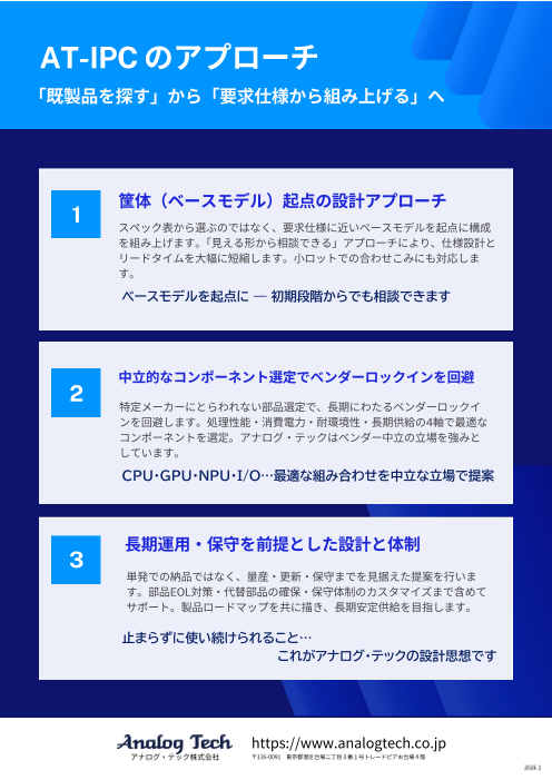 カタログの表紙