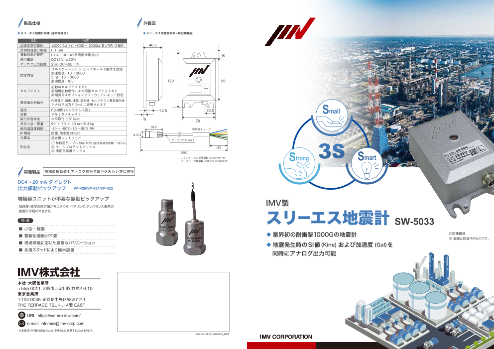 ジャパンレジリエンスアワード2025受賞製品「スリーエス地震計」