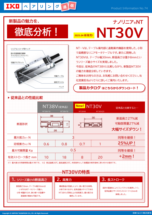 ナノリニア®NT NT30V