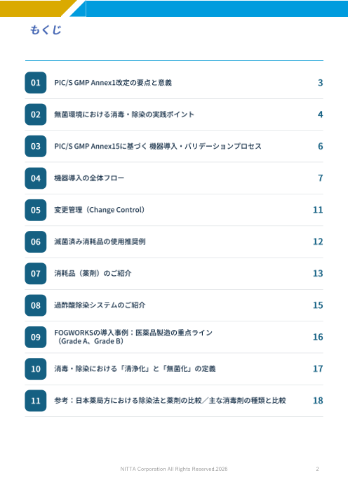 カタログの表紙