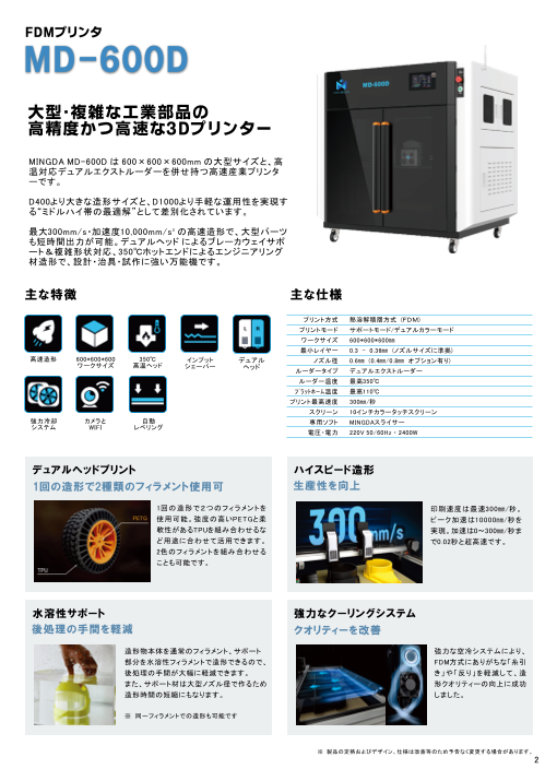 カタログの表紙