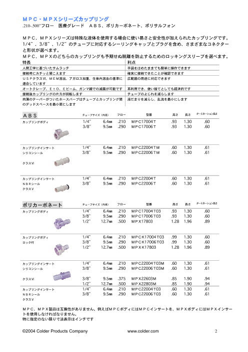 カタログの表紙