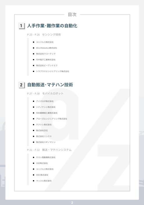カタログの表紙