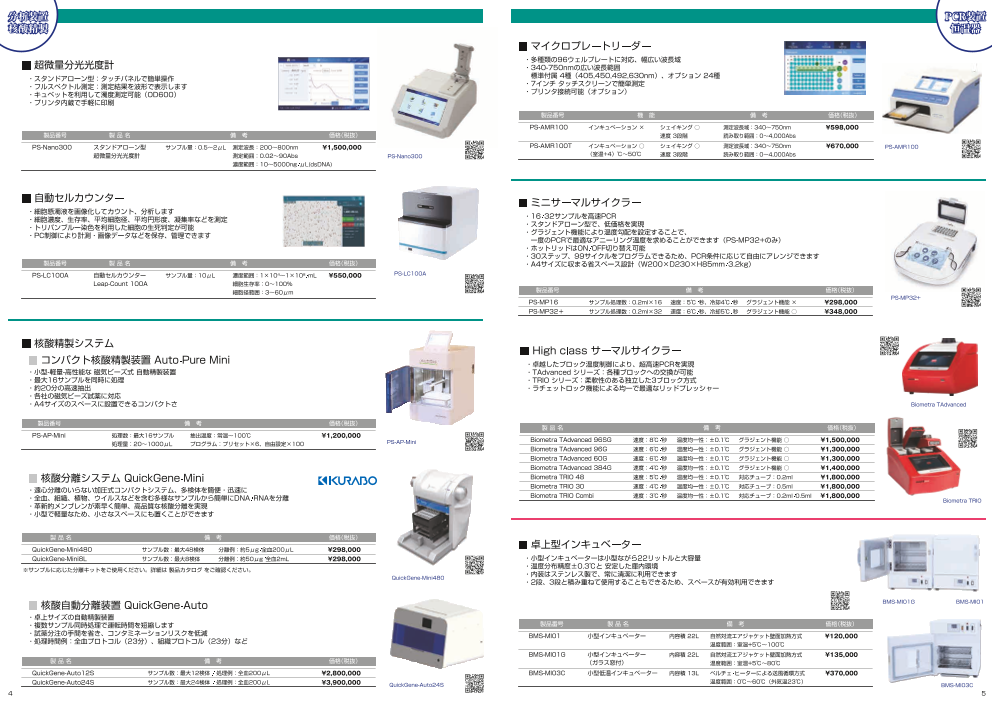 カタログの表紙
