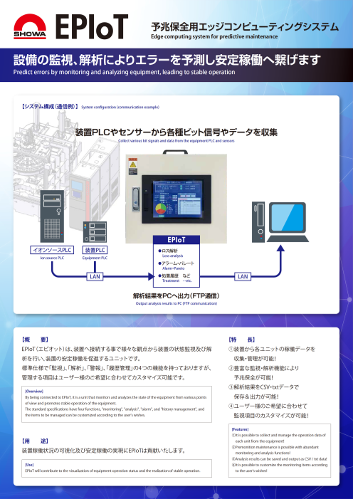 カタログの表紙