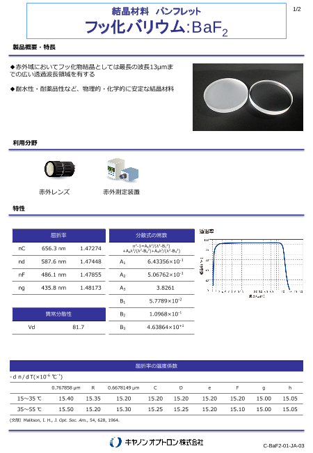 カタログの表紙