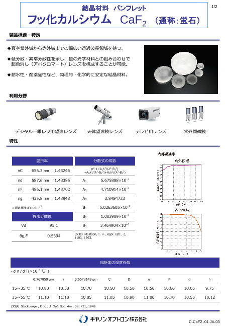 カタログの表紙