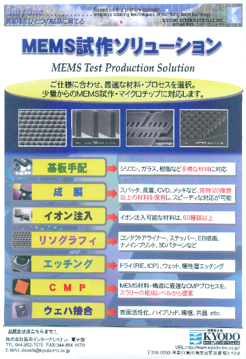 カタログの表紙