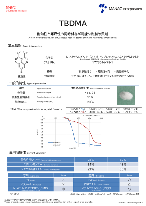 カタログの表紙