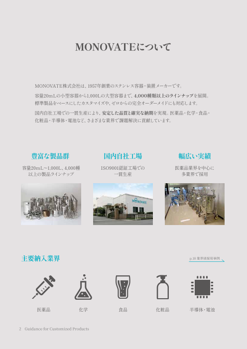 カタログの表紙