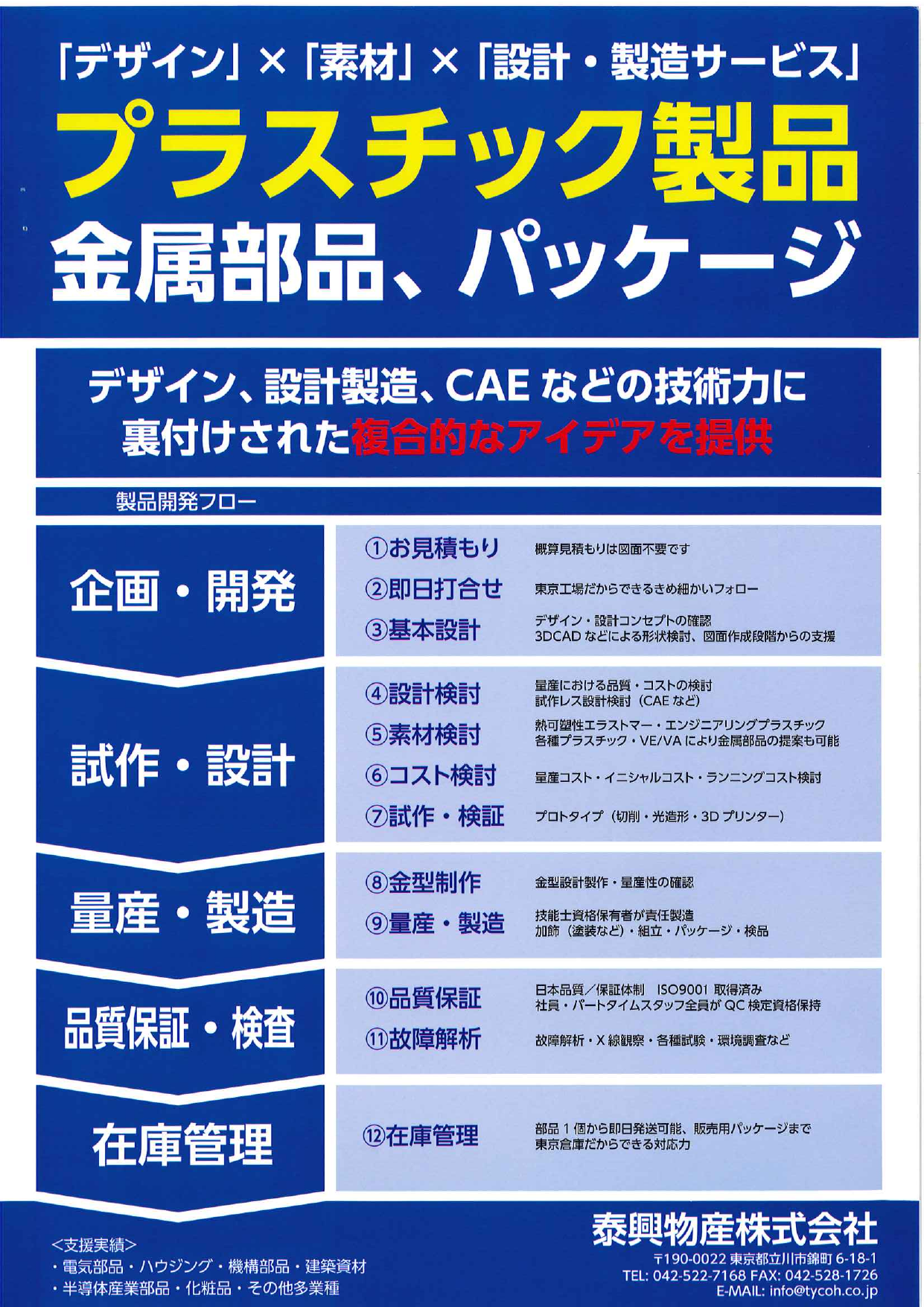 カタログの表紙