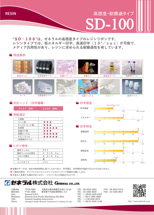 カタログの表紙