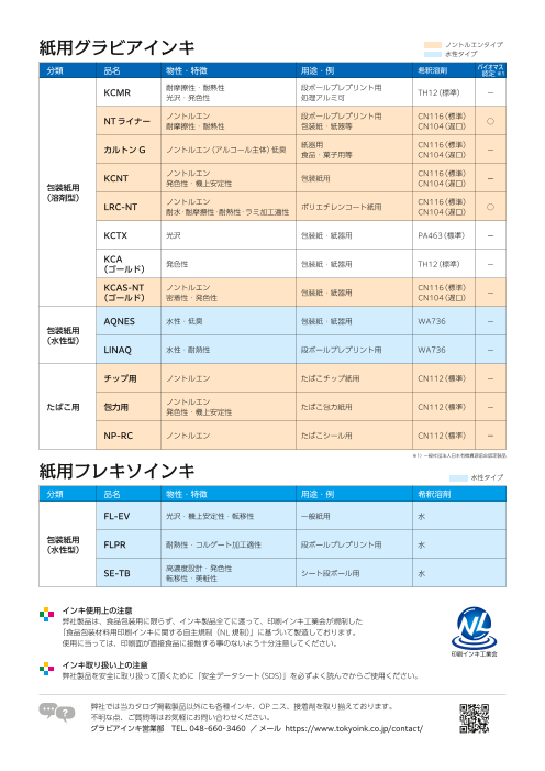 カタログの表紙