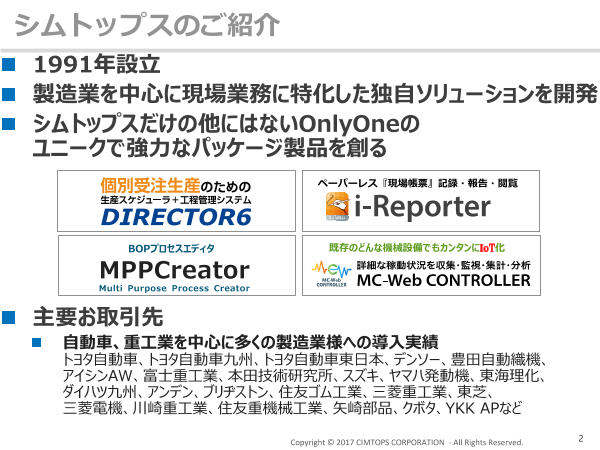 カタログの表紙