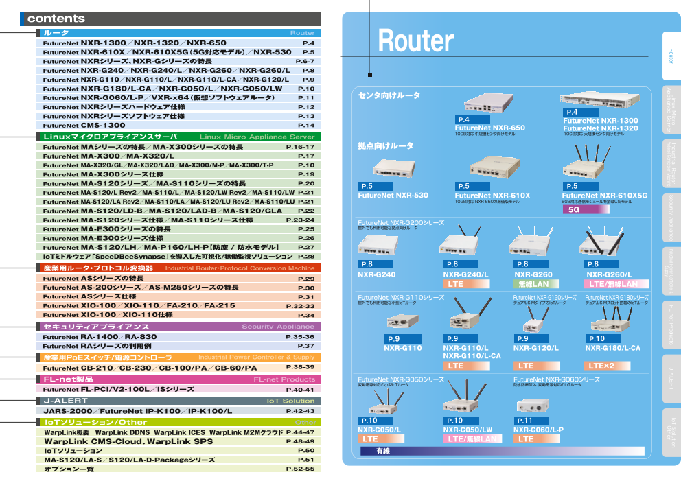 カタログの表紙