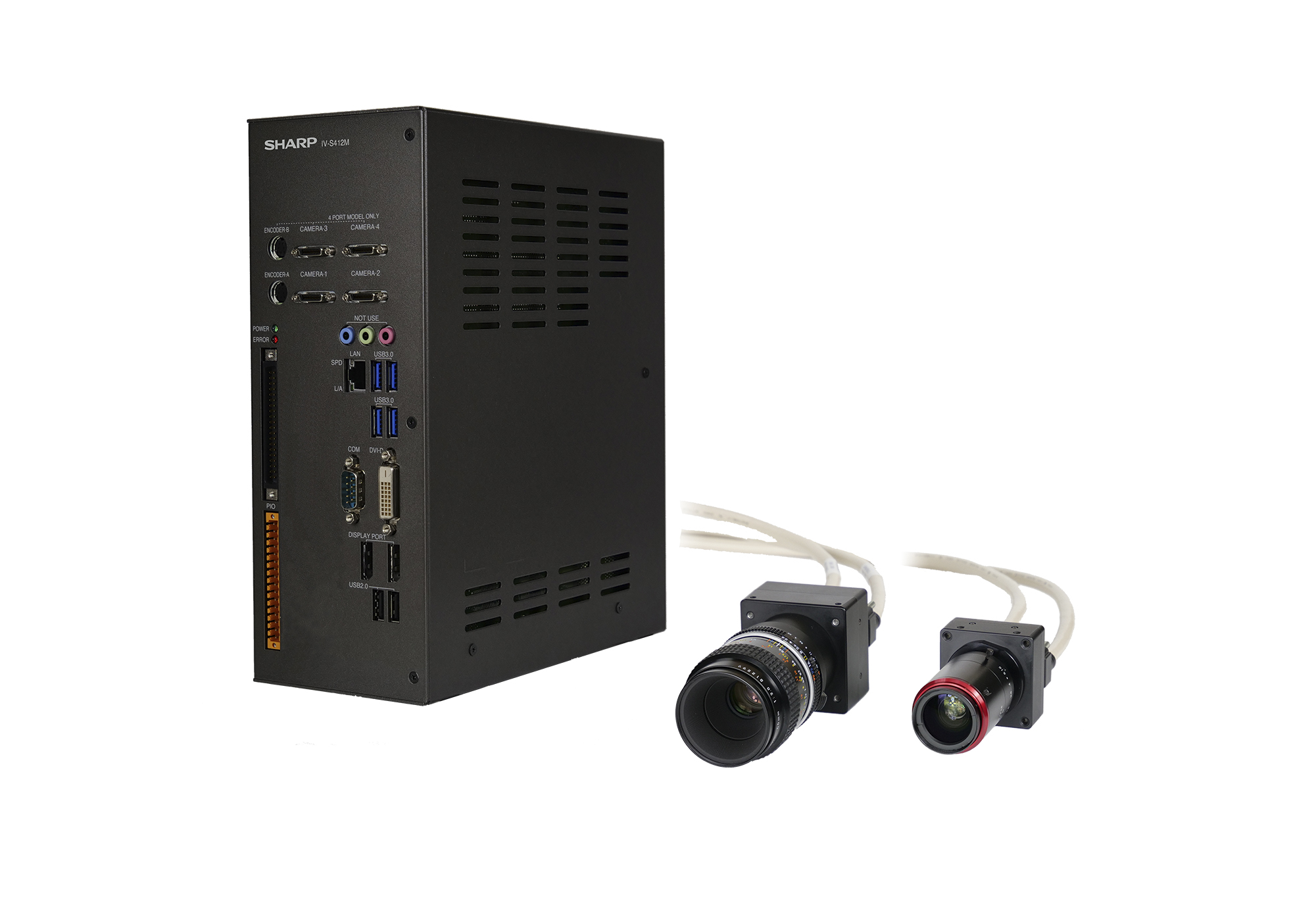 画像センサカメラ Iv S402m カメラ最大2台 Iv S412m カメラ最大4台 シャープ株式会社 のカタログ無料ダウンロード 製造業向けカタログポータル Aperza Catalog アペルザカタログ