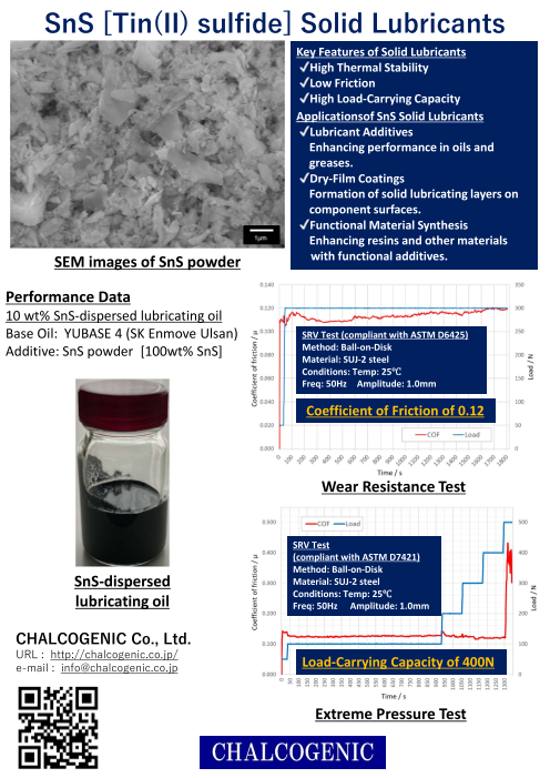 SnS Solid Lubricants Catalog