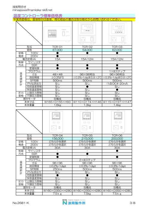 カタログの表紙