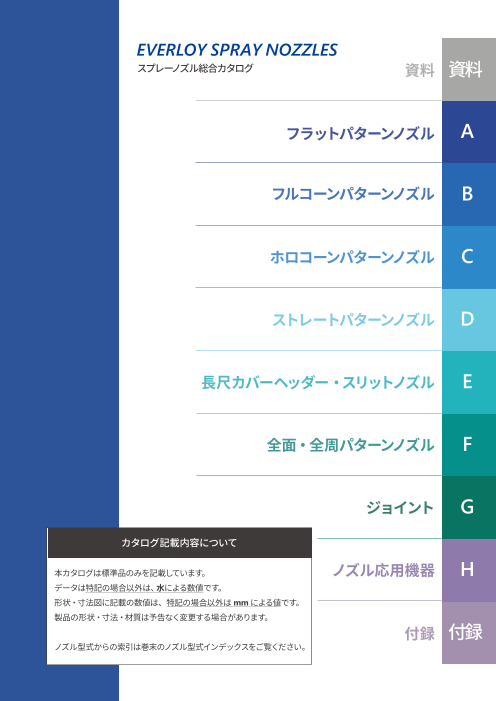 カタログの表紙