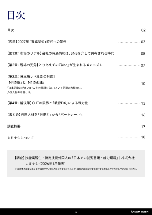 カタログの表紙