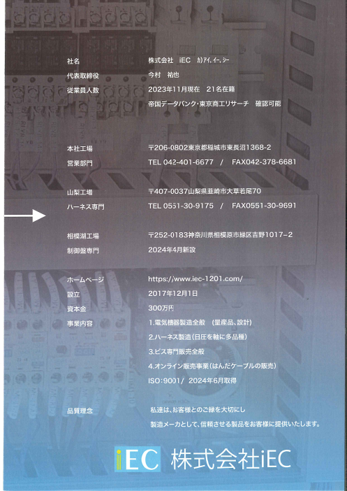 カタログの表紙