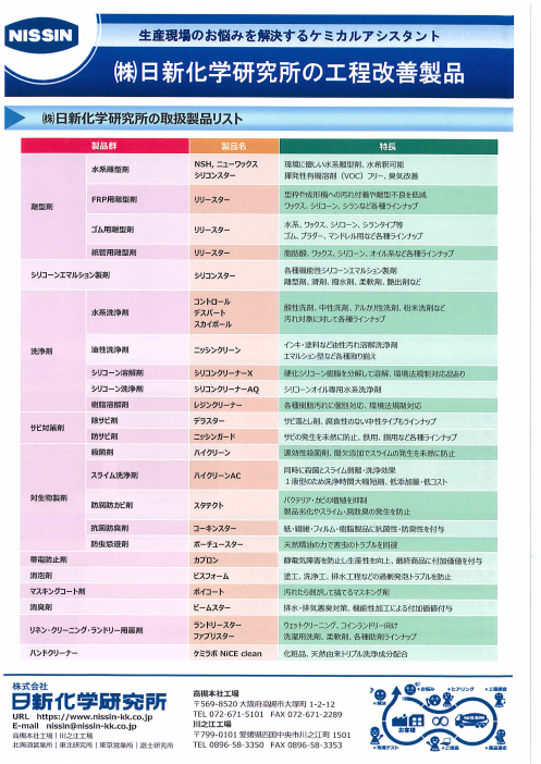 カタログの表紙