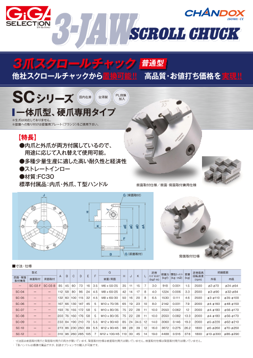カタログの表紙