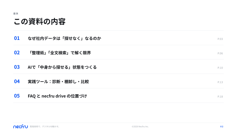 カタログの表紙