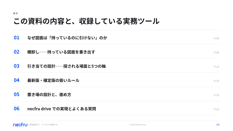 カタログの表紙