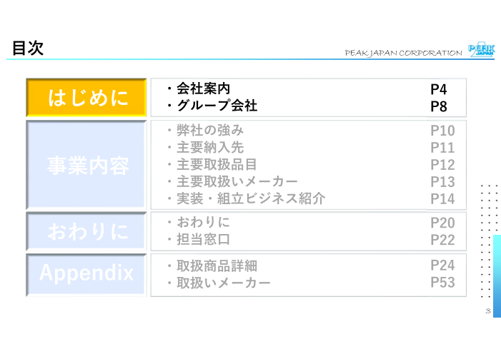 カタログの表紙