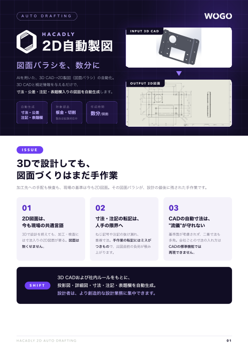 Hacadly 2D自動製図