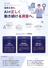業務文書を、AIが正しく動き続ける資産へ｜業務文書 AI-Ready化ソリューション【サービス資料】